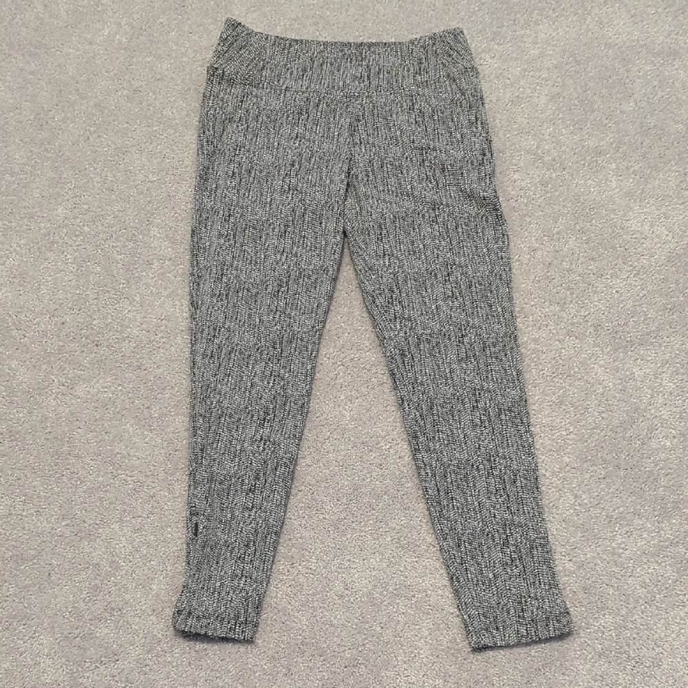 Athleta Gray Leggings with Tapered Design